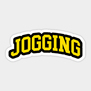 Jogging Sticker